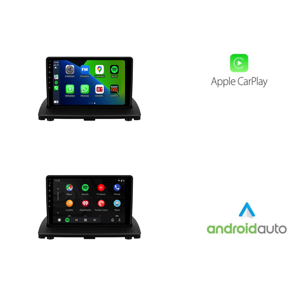 Volvo XC90 CarPlay & Android Auto autoradio | 2002 t/m 2014 | Android 15 | Davilon-10