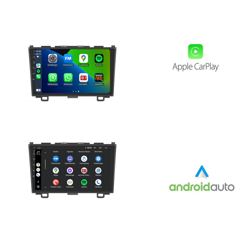 Honda CR-V | Android 13 | Autoradio | 2007 t/m 2012 | CarPlay & Android Auto-9
