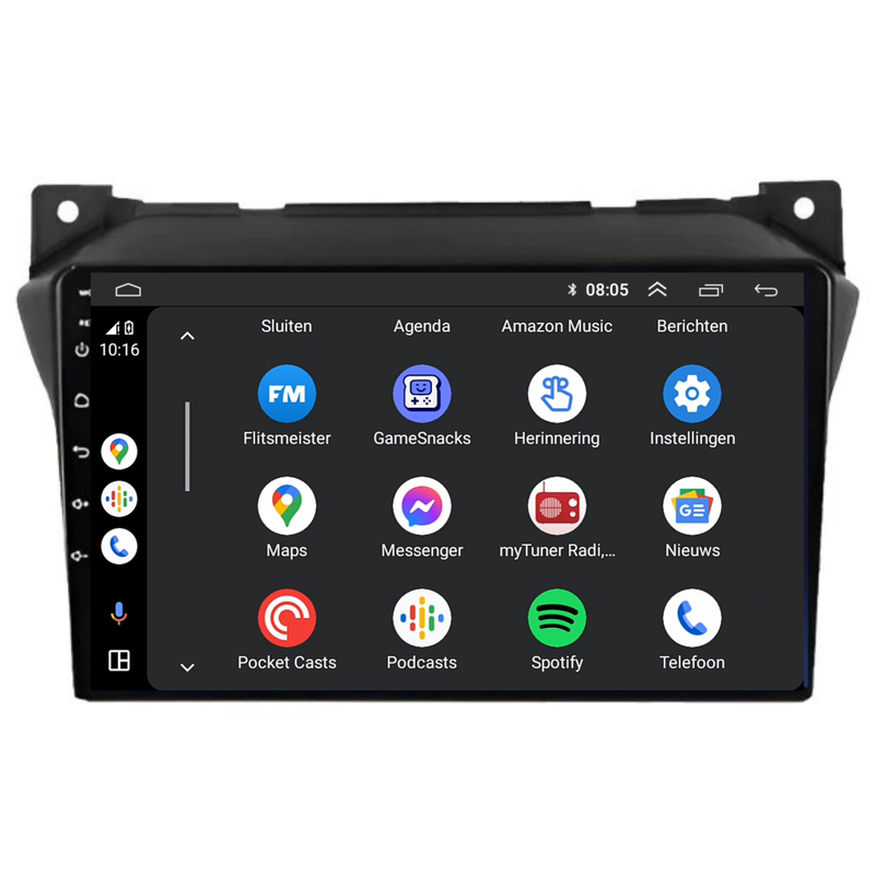 Nissan Pixo | Android 13 | Autoradio | 2009 t/m 2014 | Carplay & Android Auto-6