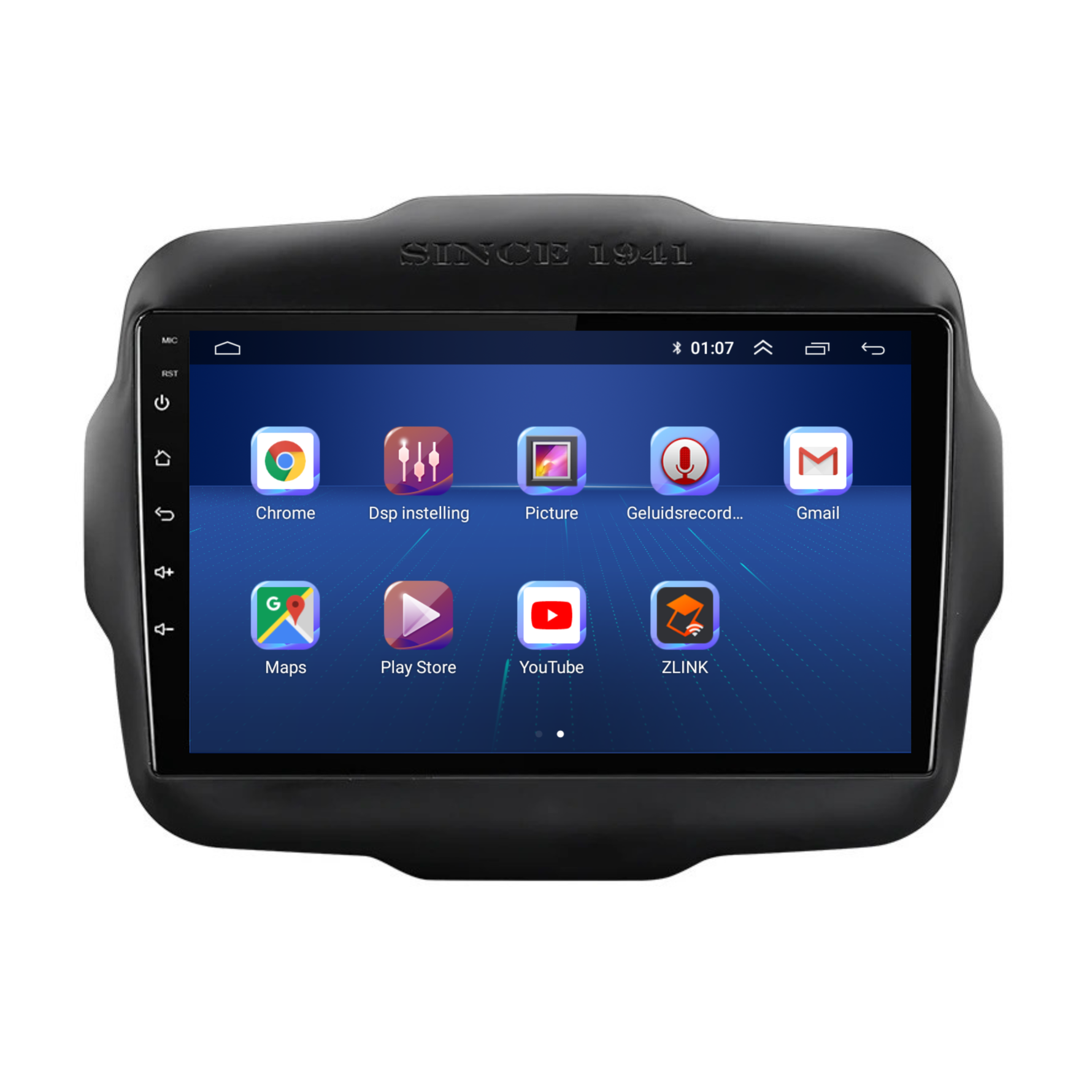 Jeep Renegade | Android 13 | Autoradio | 2014 t/m 2023 | Carplay & Android Auto