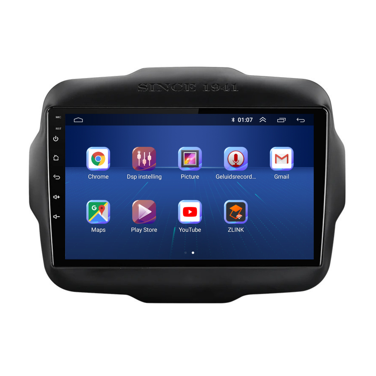 Jeep Renegade | Android 13 | Autoradio | 2014 t/m 2023 | Carplay & Android Auto-2