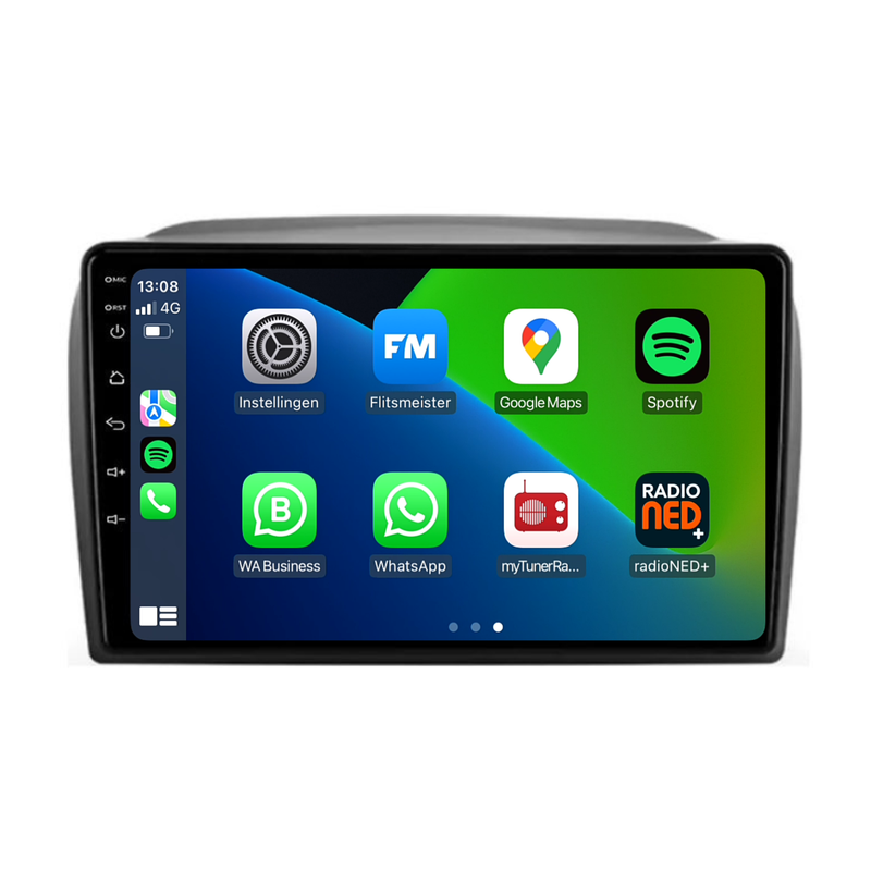 Fiat Doblo | Android 13 | Autoradio | 2010 t/m 2014 | Carplay & Android Auto-1