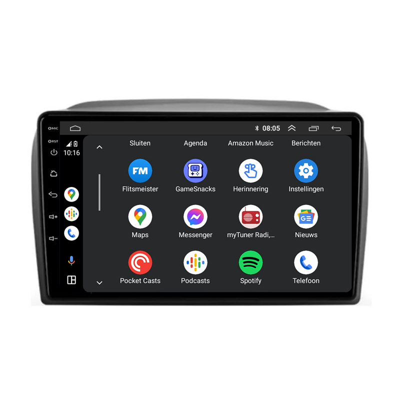 Fiat Doblo | Android 13 | Autoradio | 2010 t/m 2014 | Carplay & Android Auto-5