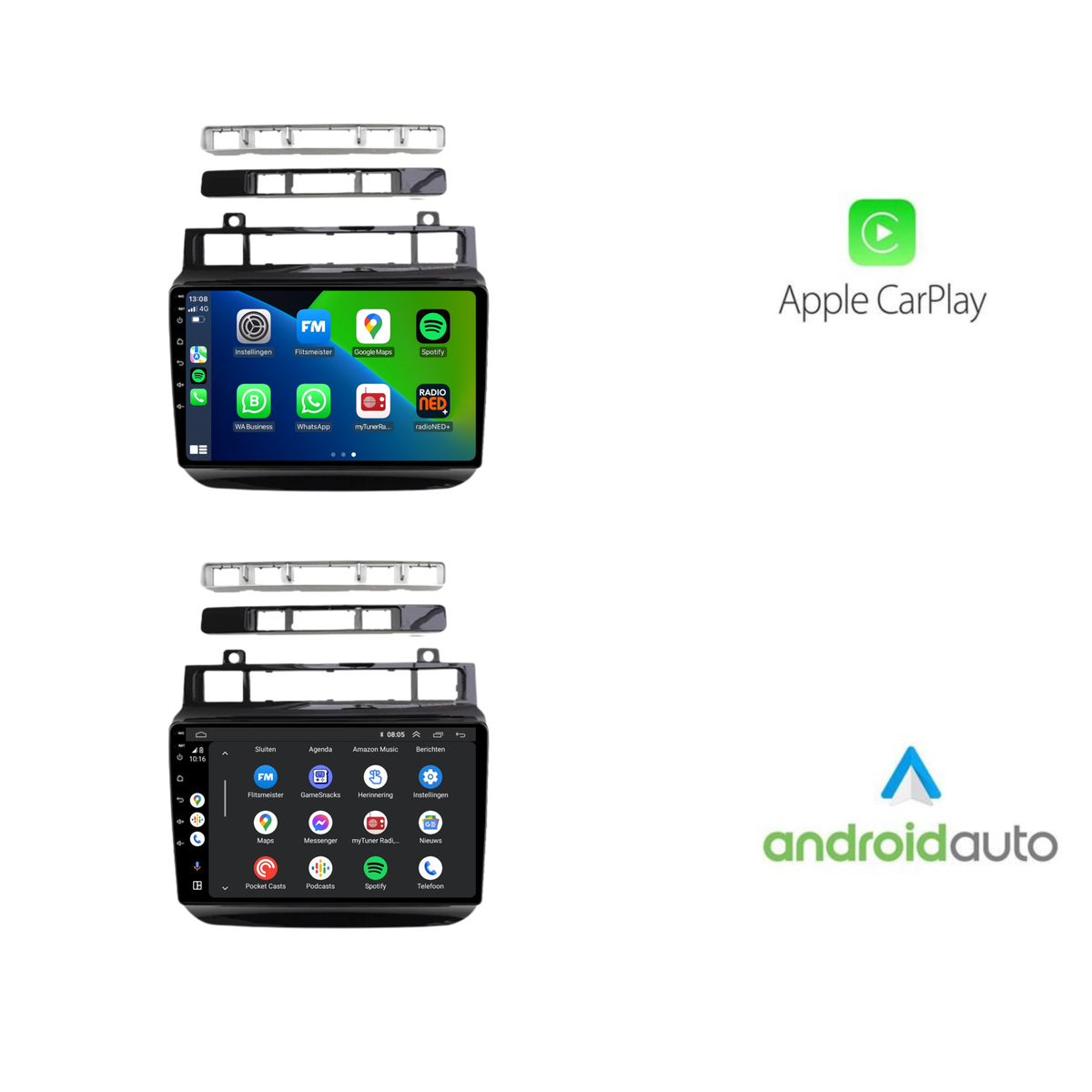 Volkswagen Touareg | Android 13 | Autoradio | 2011 t/m 2017 | CArplay & Android Auto-2