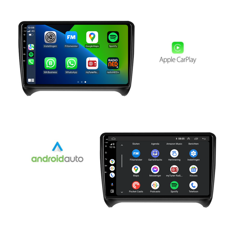 Audi TT | Android 13 | Autoradio | 2006 t/m 2014 | Carplay & Android Auto-3