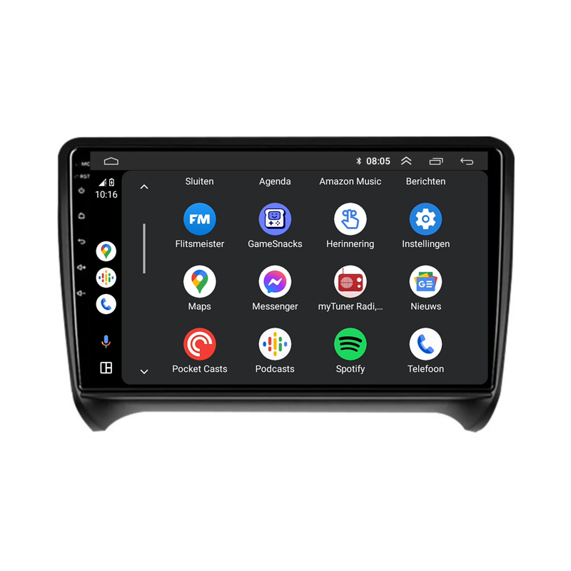 Audi TT | Android 13 | Autoradio | 2006 t/m 2014 | Carplay & Android Auto-4