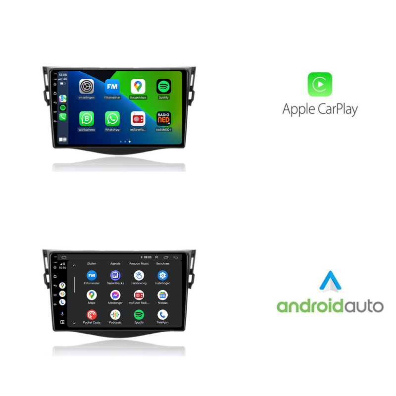 Toyota RAV4 | Android 13  | Autoradio | 2006 t/m 2013 | Carplay & Android Auto-10
