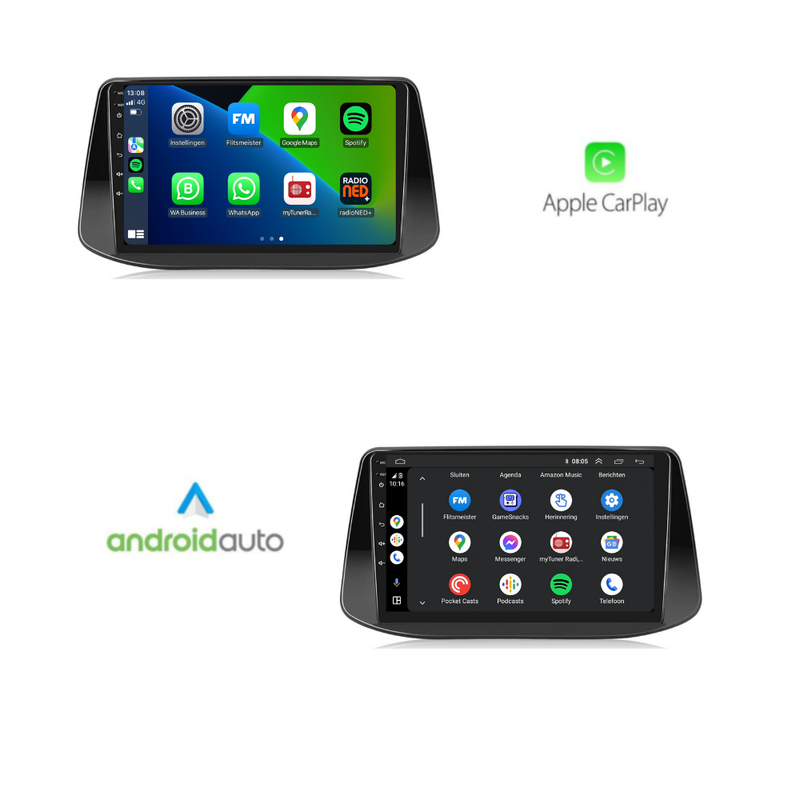 Hyundai i30 CarPlay & Android Auto autoradio | 2017 t/m 2022 | Android 15 | Davilon-3