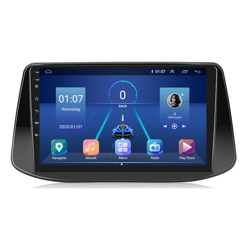Hyundai i30 CarPlay & Android Auto autoradio | 2017 t/m 2022 | Android 15 | Davilon-10