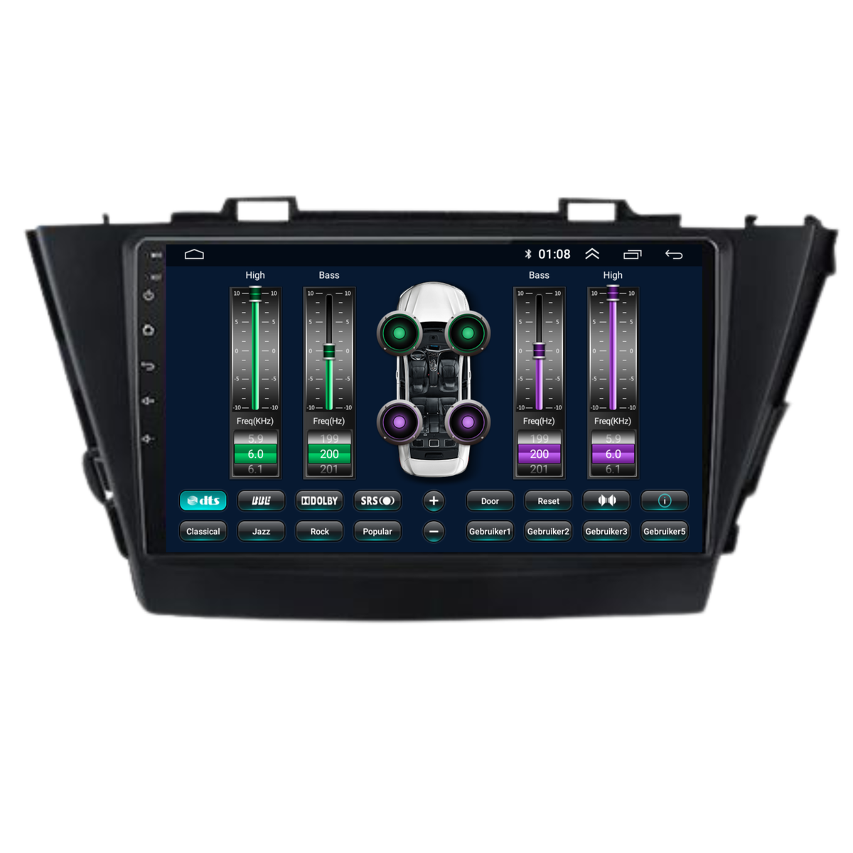 Toyota Prius Plus CarPlay | Android 13 | Autoradio | 2009 t/m 2015 | Carplay & Android Auto-11