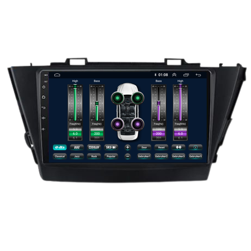 Toyota Prius Plus CarPlay | Android 13 | Autoradio | 2009 t/m 2015 | Carplay & Android Auto-11