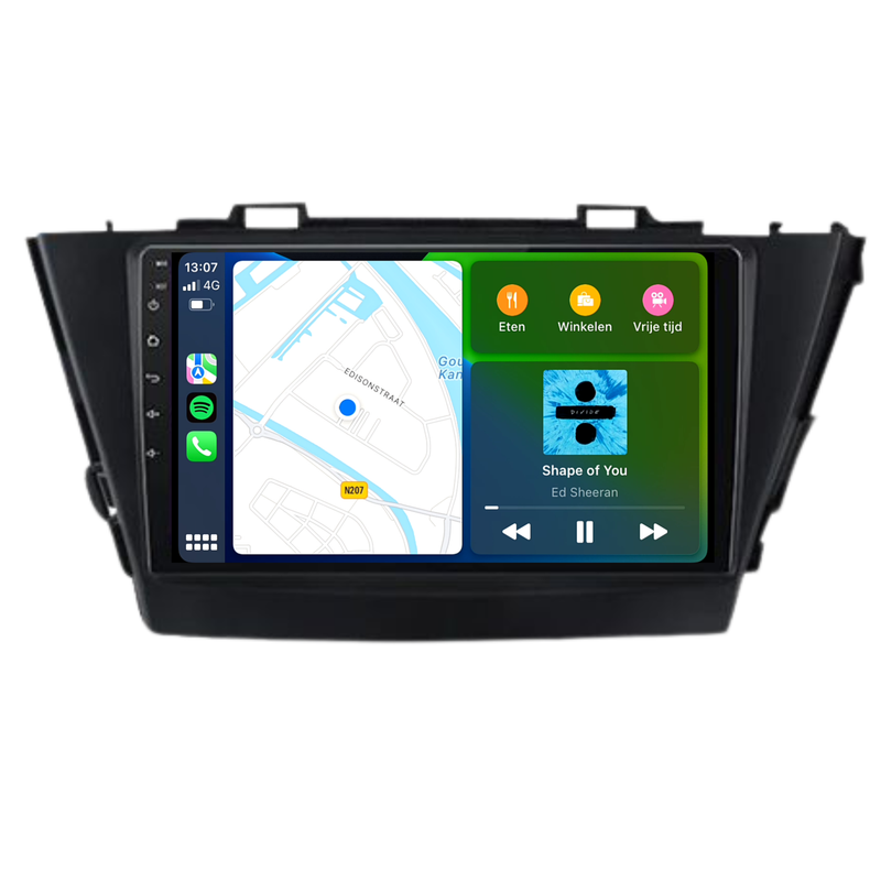 Toyota Prius Plus CarPlay | Android 13 | Autoradio | 2009 t/m 2015 | Carplay & Android Auto-6