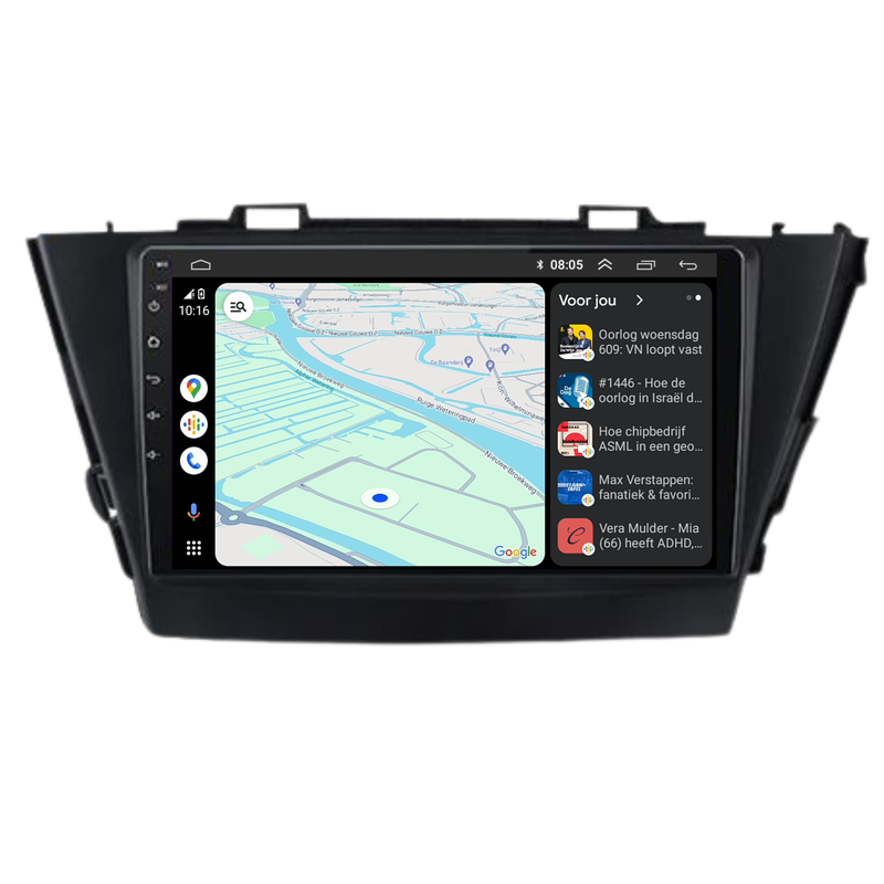 Toyota Prius Plus CarPlay | Android 13 | Autoradio | 2009 t/m 2015 | Carplay & Android Auto-8