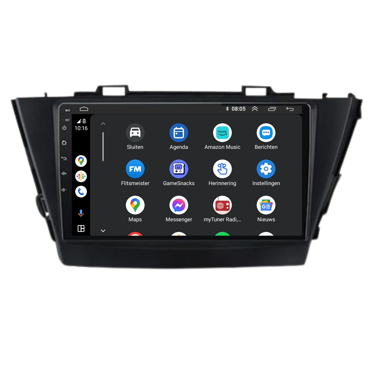 Toyota Prius Plus CarPlay | Android 13 | Autoradio | 2009 t/m 2015 | Carplay & Android Auto-10