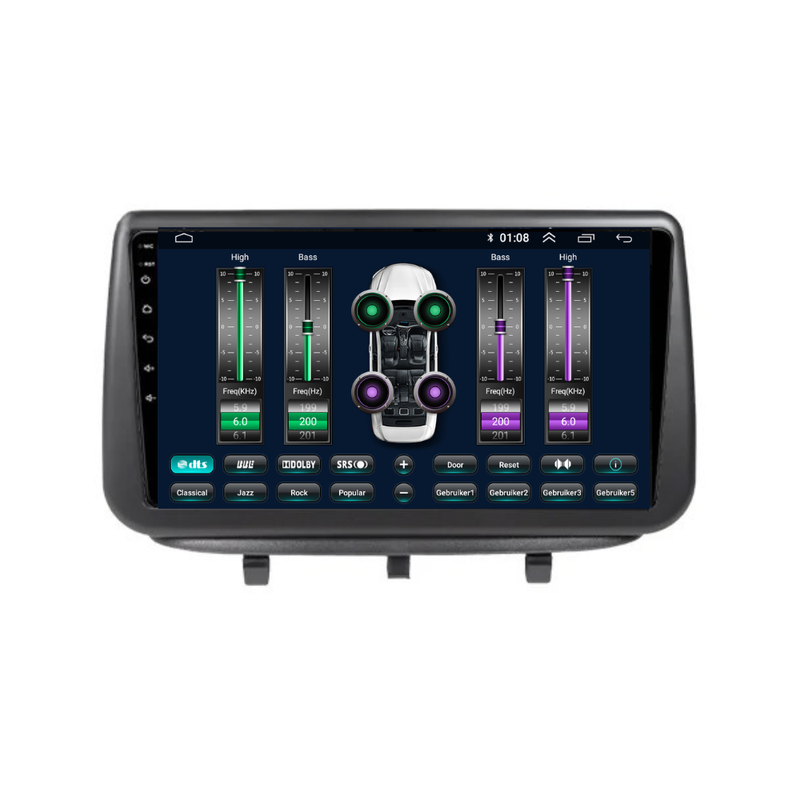 Ford Transit Courier CarPlay & Android Auto autoradio | 2018 t/m 2019 | Android 15 | Davilon-9