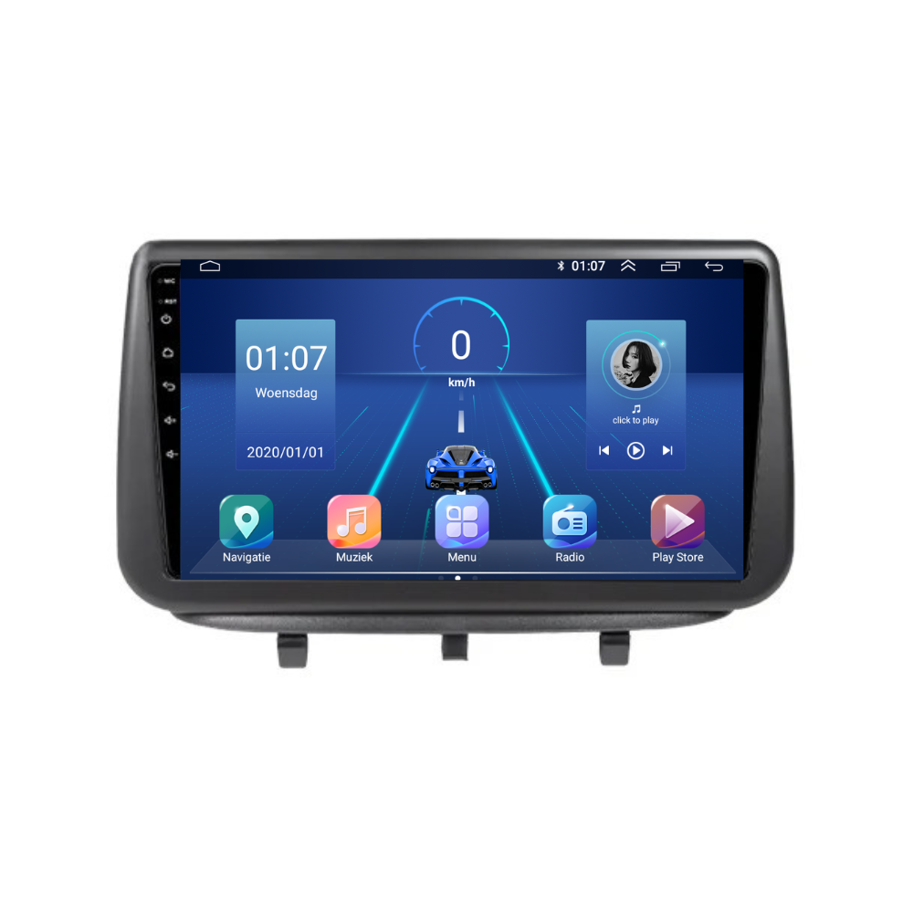 Ford Transit Courier CarPlay & Android Auto autoradio | 2018 t/m 2019 | Android 15 | Davilon-5