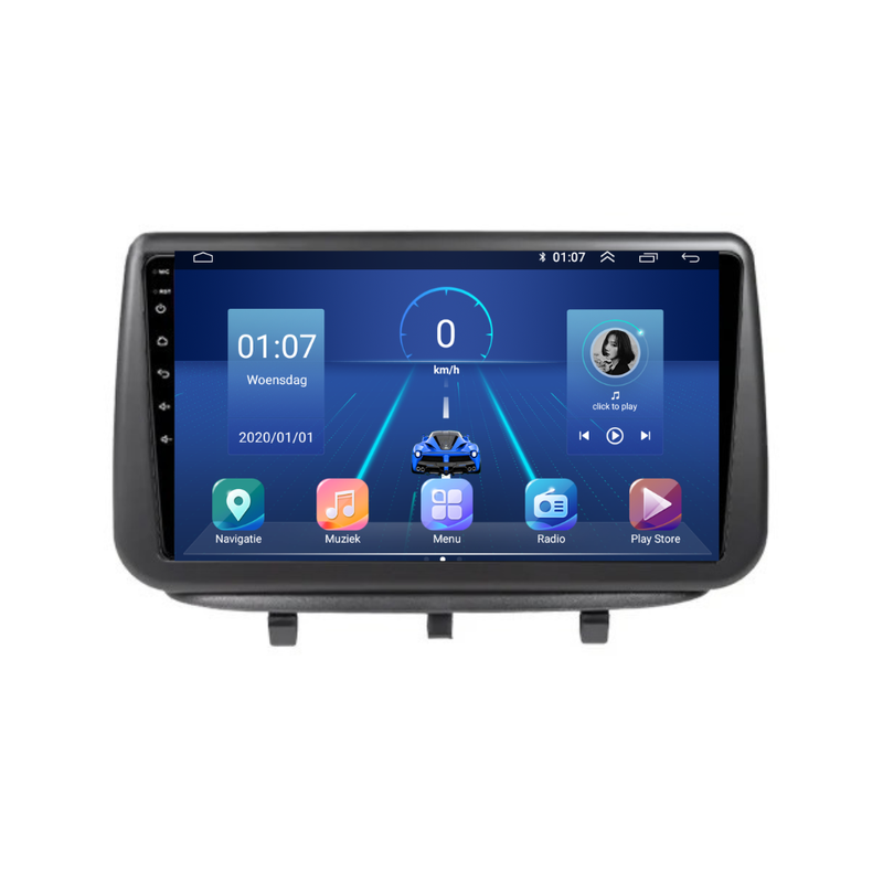 Ford Transit Courier CarPlay & Android Auto autoradio | 2018 t/m 2019 | Android 15 | Davilon-5