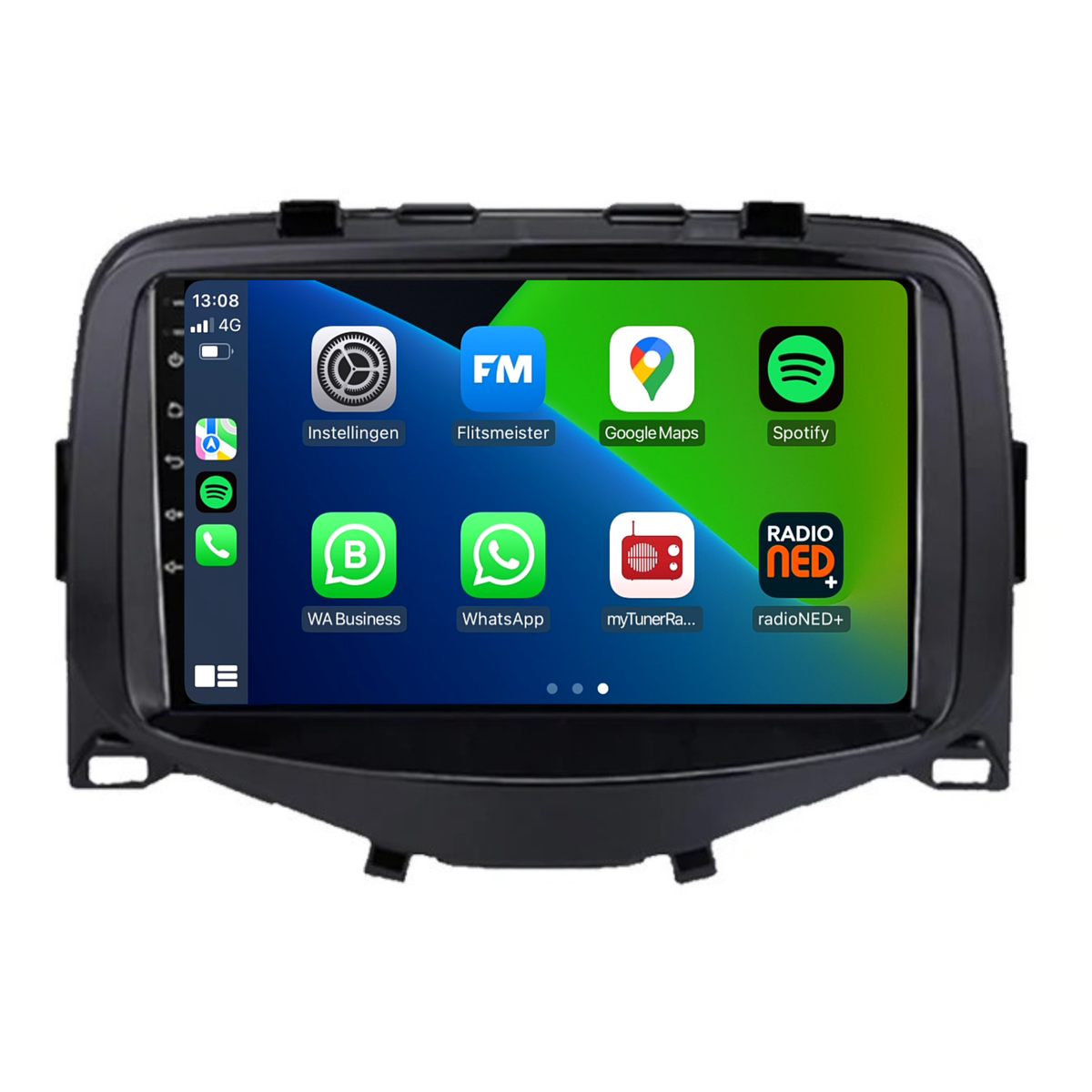 Citroën C1 CarPlay & Android Auto car radio | 2015 to 2021 | Android 13 | Davilon | 7 inch