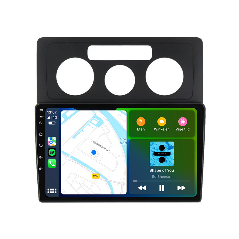 Volkswagen Caddy CarPlay & Android Auto autoradio | 2004 t/m 2010 | Android 15 | Davilon-6