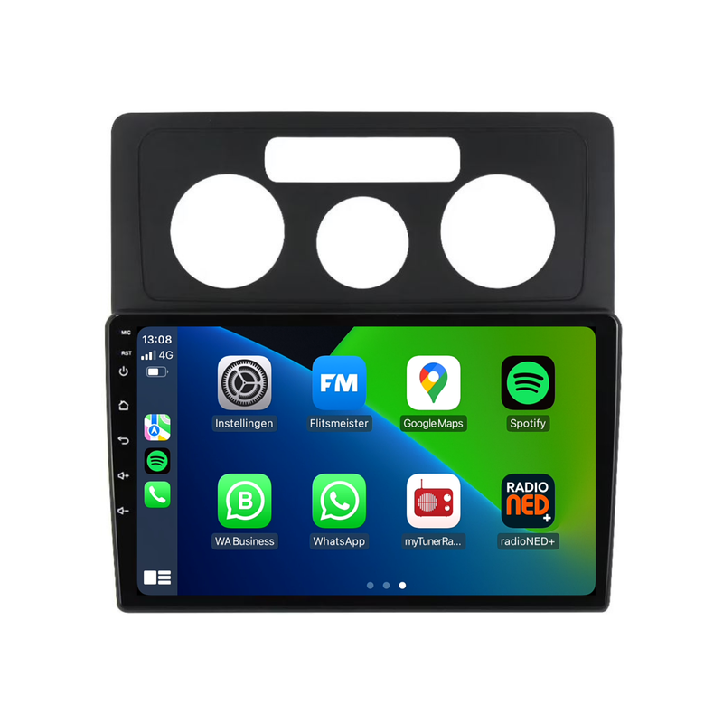Volkswagen Caddy CarPlay & Android Auto autoradio | 2004 t/m 2010 | Android 15 | Davilon-1