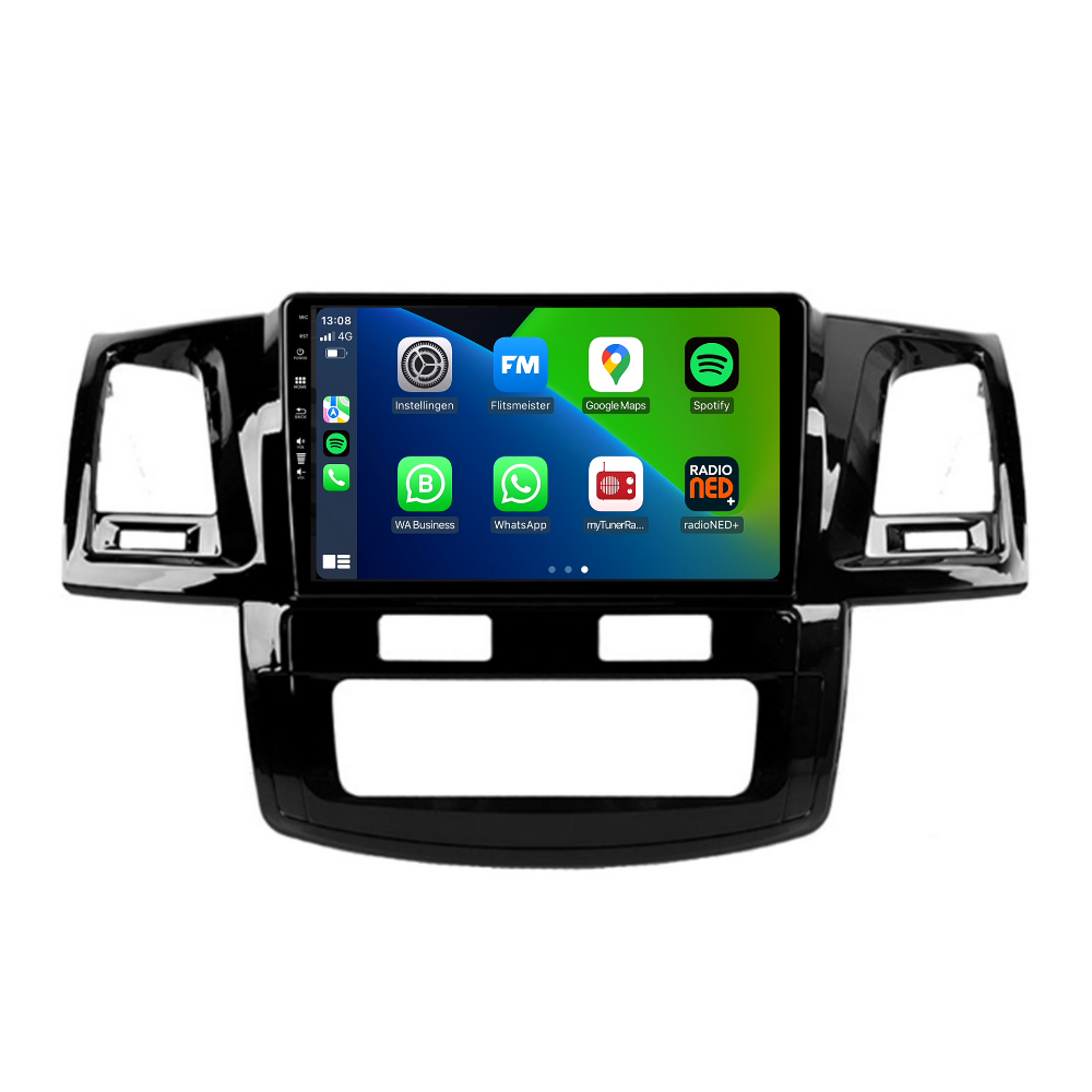 Toyota Hilux | Android 13 | Auto Autoradio | 2008 t/m 2016 | CarPlay & Android Auto-1