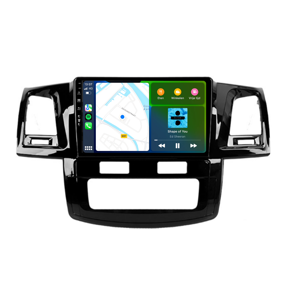 Toyota Hilux | Android 13 | Auto Autoradio | 2008 t/m 2016 | CarPlay & Android Auto-9