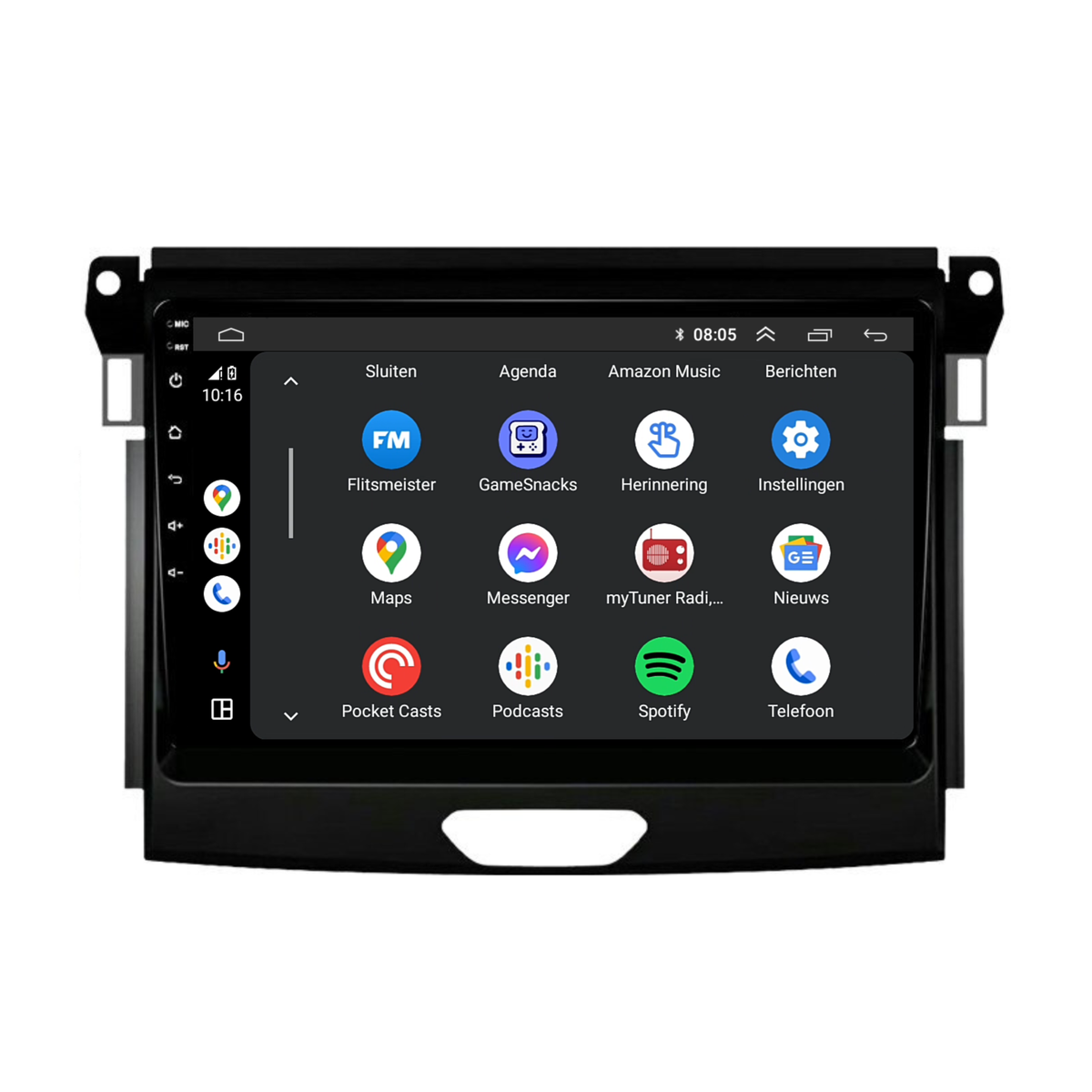 Ford Ranger | Android 13 | Autoradio | 2016 t/m 2019 | Carplay & Android-7