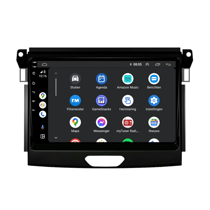 Ford Ranger | Android 13 | Autoradio | 2016 t/m 2019 | Carplay & Android-8