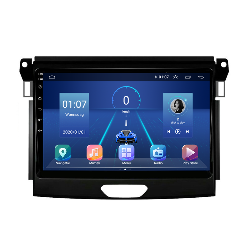 Ford Ranger | Android 13 | Autoradio | 2016 t/m 2019 | Carplay & Android-9