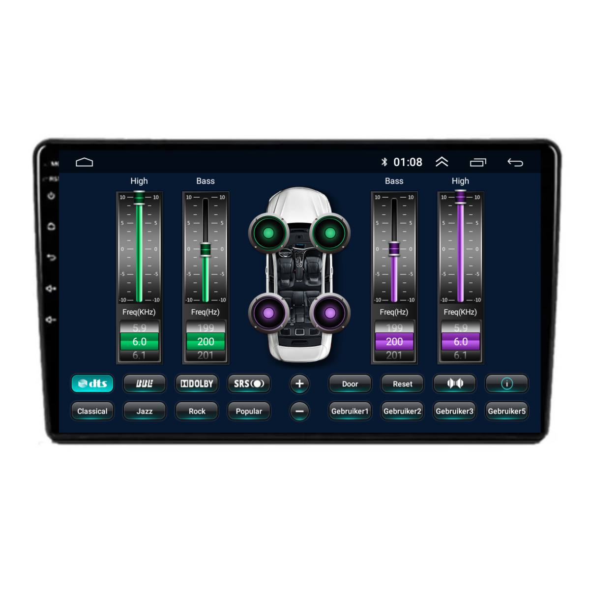 Peugeot Partner | Android 13 | Autoradio | 2009 t/m 2018 | Carplay & Android Auto-10