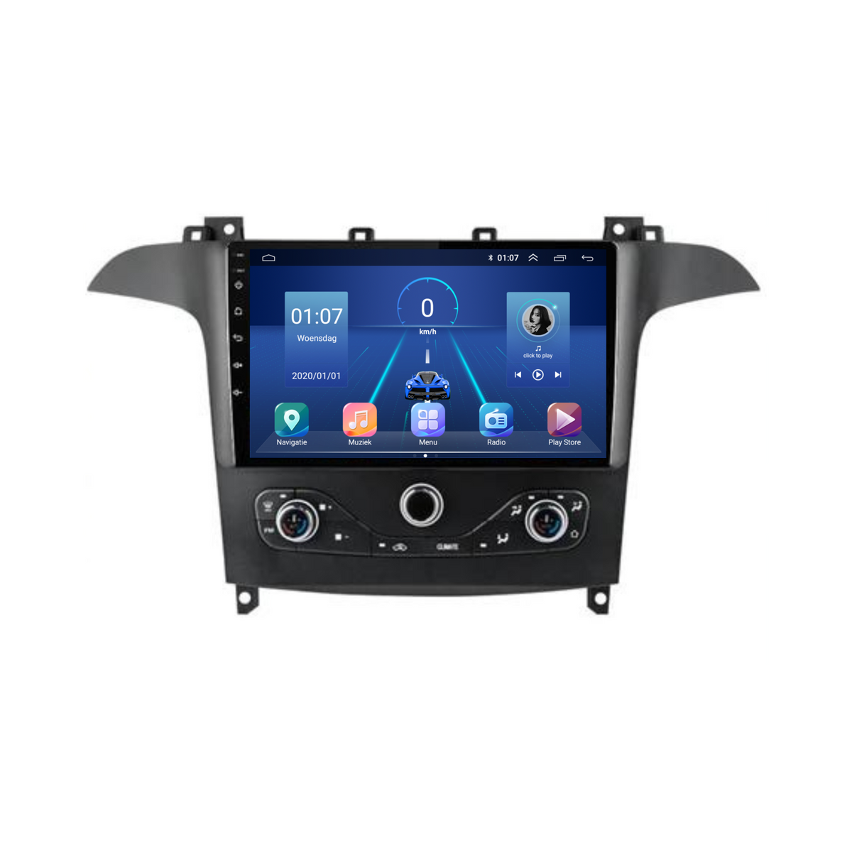 Ford Galaxy CarPlay & Android Auto autoradio | 2006 t/m 2016 | Android 15 | Davilon-5