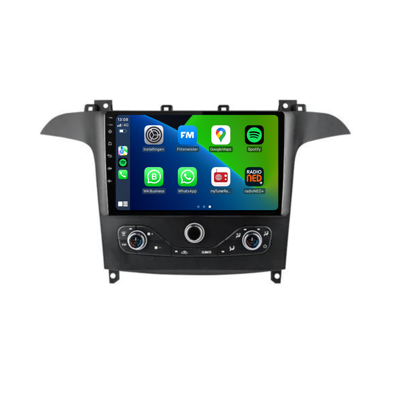 Ford S-Max CarPlay & Android Auto autoradio | 2010 t/m 2015 | Android 15 | Davilon-1