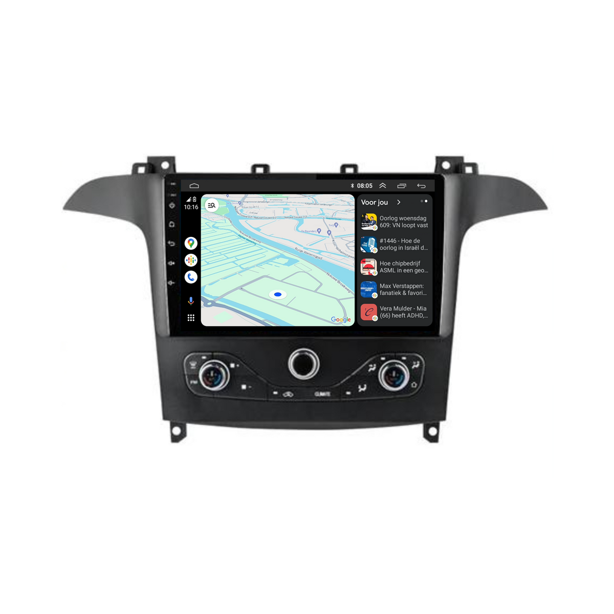 Ford Galaxy CarPlay & Android Auto autoradio | 2006 t/m 2016 | Android 15 | Davilon-8