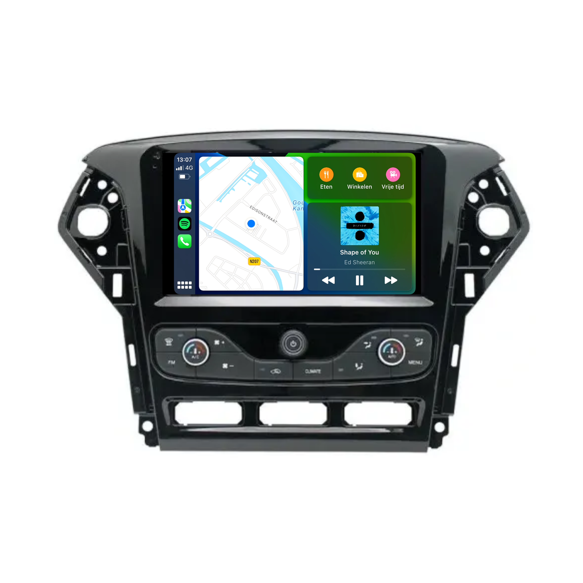 Ford Mondeo CarPlay & Android Auto autoradio | 2007 t/m 2014 | Android 15 | Davilon | Voor digitale airco-8