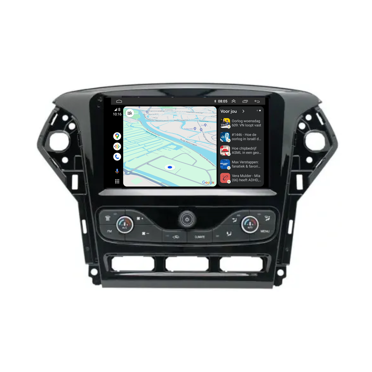 Ford Mondeo CarPlay & Android Auto autoradio | 2007 t/m 2014 | Android 15 | Davilon | Voor digitale airco-7