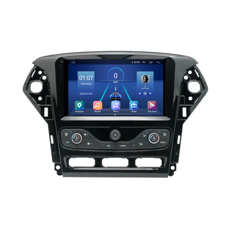 Ford Mondeo CarPlay & Android Auto autoradio | 2007 t/m 2014 | Android 15 | Davilon | Voor digitale airco-9