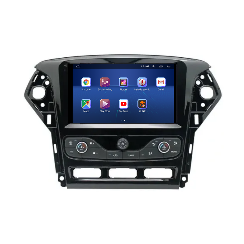 Ford Mondeo CarPlay & Android Auto autoradio | 2007 t/m 2014 | Android 15 | Davilon | Voor digitale airco-2