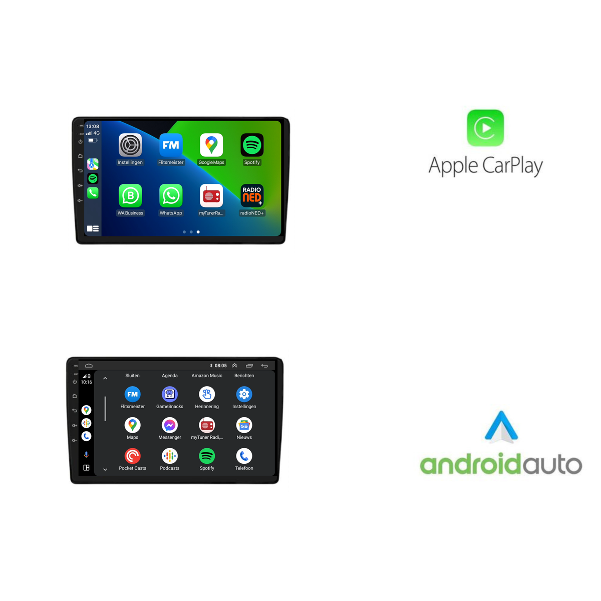 Kia Ceed Android 13 autoradio CarPlay Android Auto 2006-2011-10