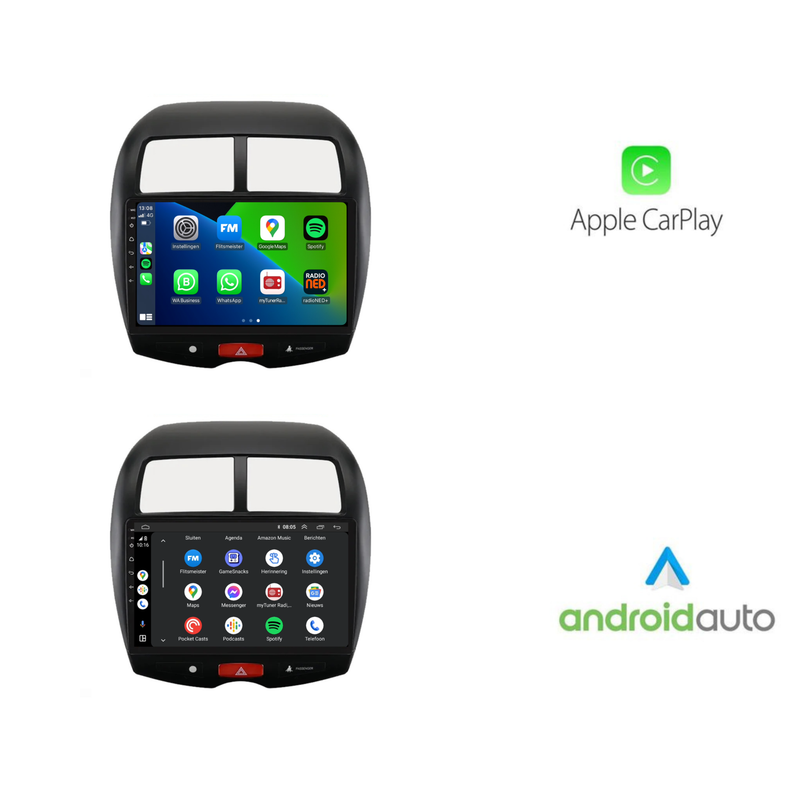 Citroën C4 Aircross CarPlay & Android Auto autoradio | 2012 t/m 2014 | Android 15 | Davilon-10