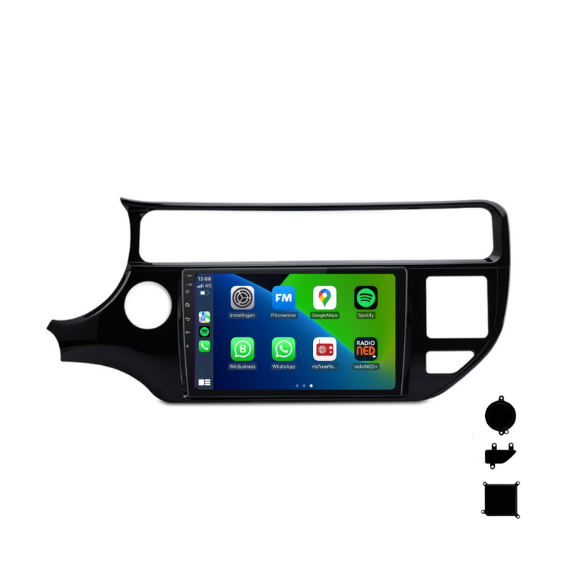 Kia Rio | Android 13 | Autoradio | 2015 t/m 2017 | CarPlay & Android Auto-1