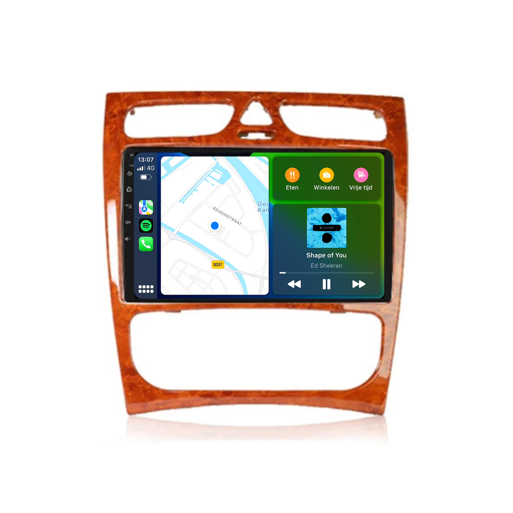 Mercedes G-klasse | Android 13 | Autoradio | 2001 t/m 2007 | CarPlay & Android Auto-5
