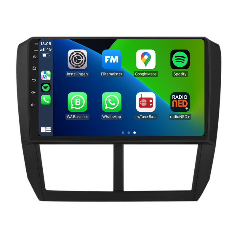 Subaru Forester | Android 13 | Autoradio | 2008 t/m 2012 | Carplay & Android Auto-1