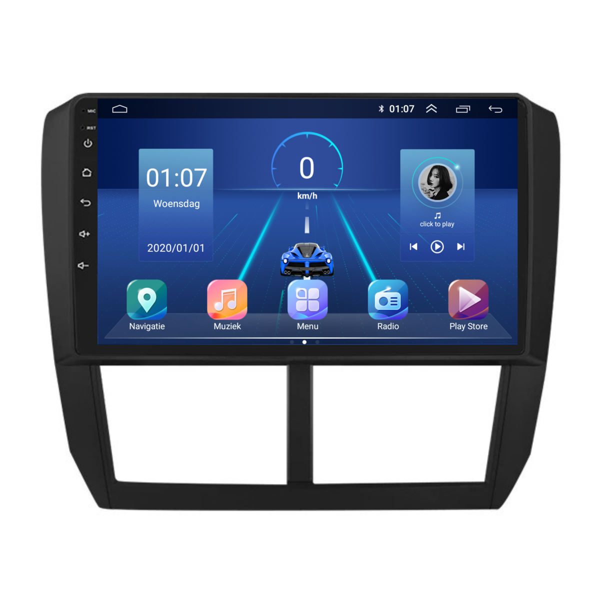 Subaru Forester | Android 13 | Autoradio | 2008 t/m 2012 | Carplay & Android Auto-9