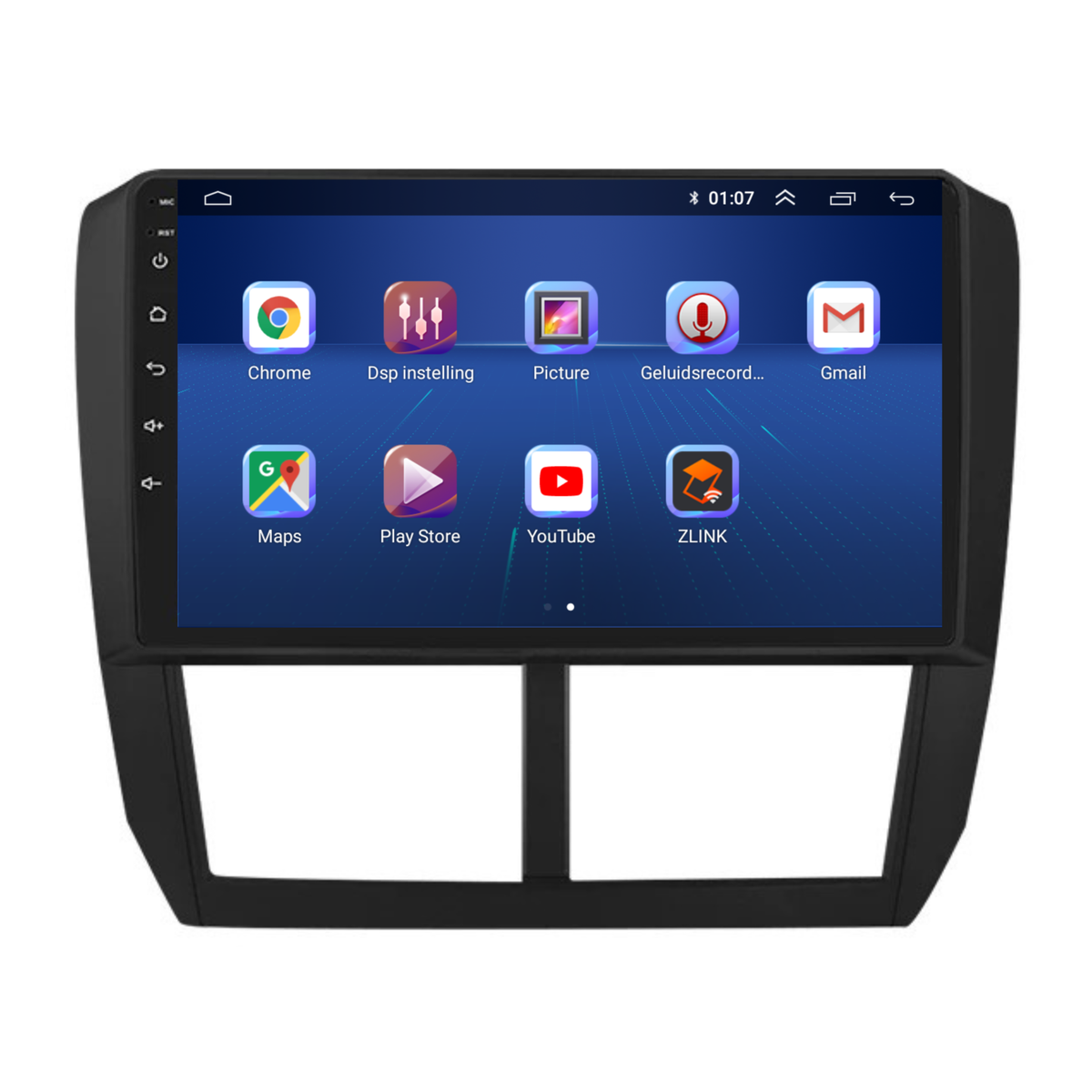Subaru Forester | Android 13 | Autoradio | 2008 t/m 2012 | Carplay & Android Auto-2