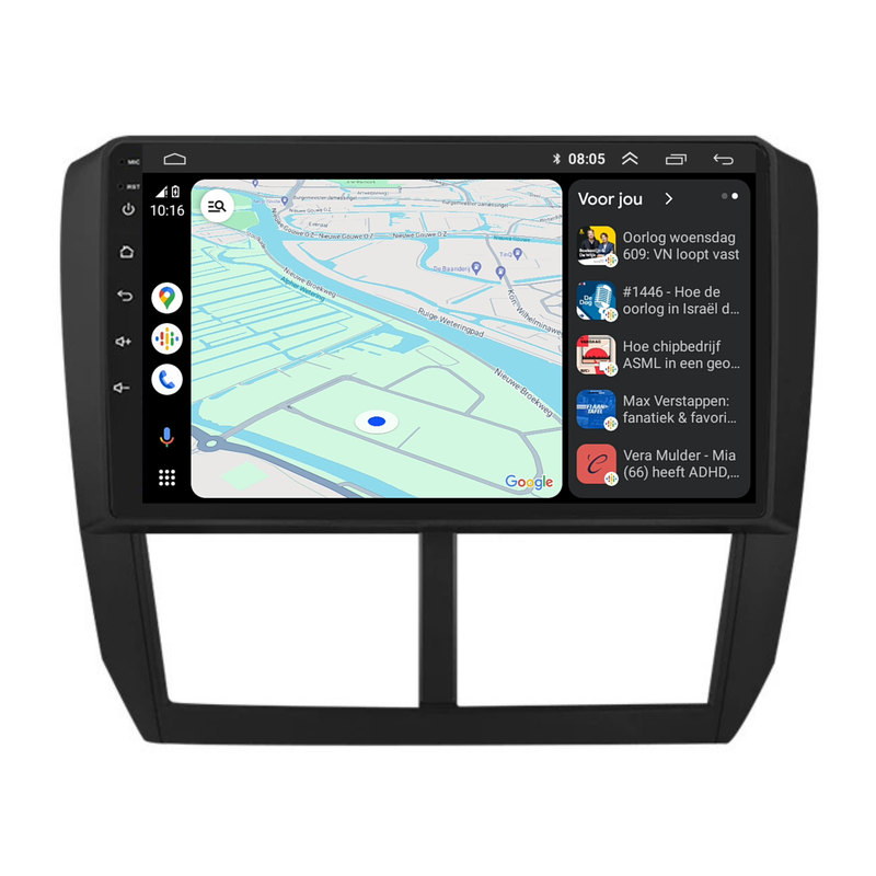 Subaru Forester | Android 13 | Autoradio | 2008 t/m 2012 | Carplay & Android Auto-8