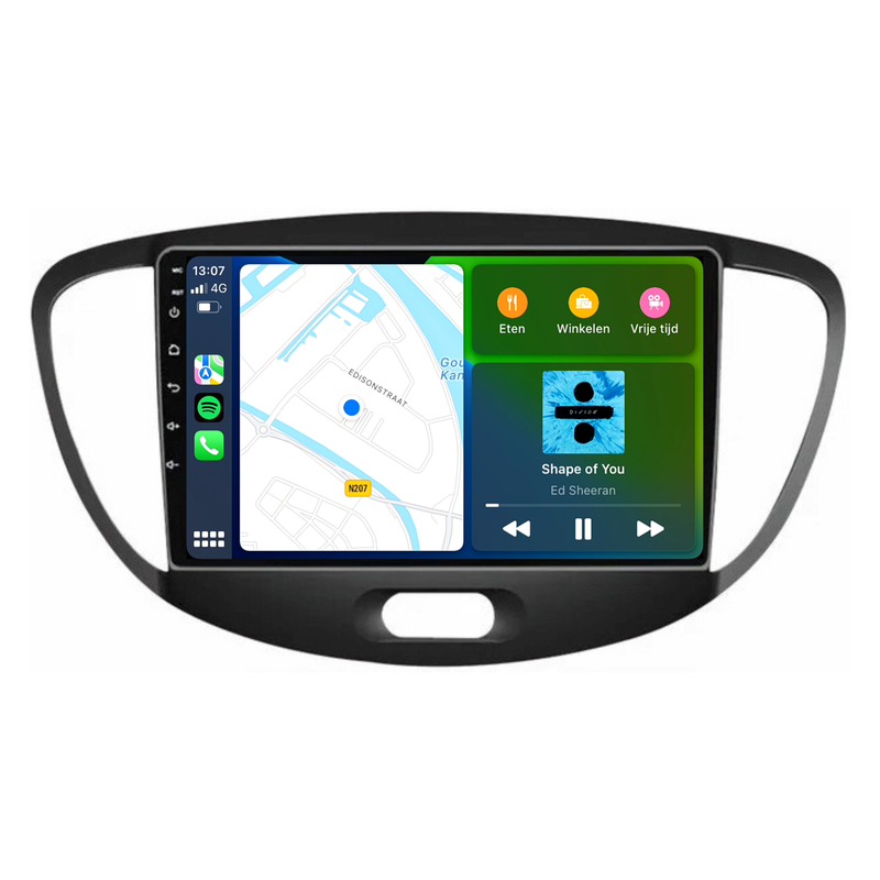 Hyundai i10 | Android 13 | Autoradio | 2008 t/m 2013 | CarPlay & Android Auto-10