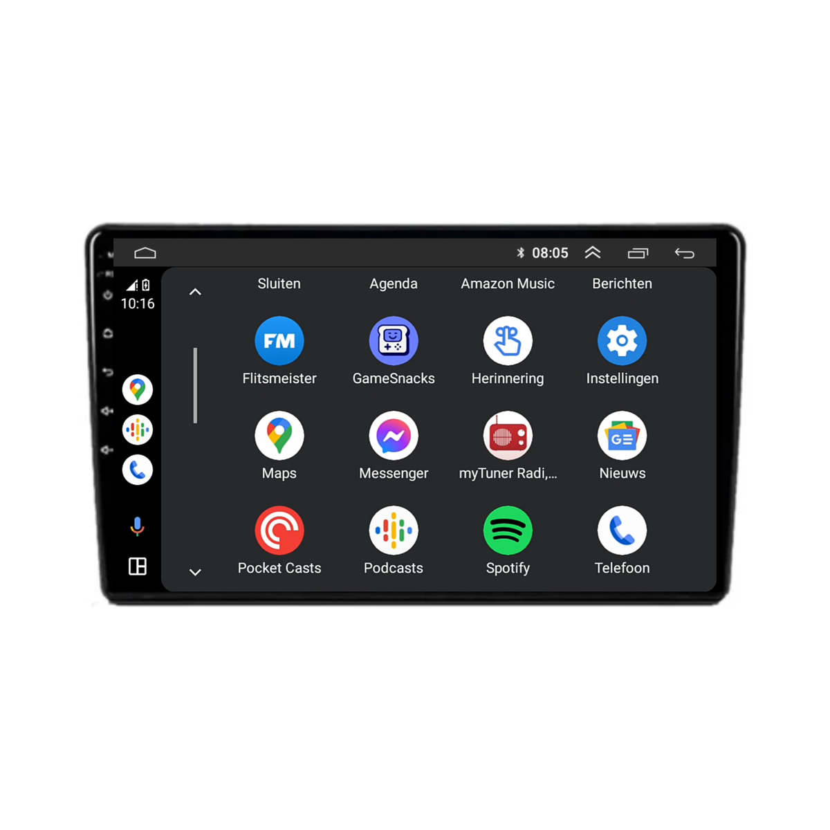Fiat 500L CarPlay & Android Auto autoradio | 2012 t/m 2017 | Android 15 | Davilon-4