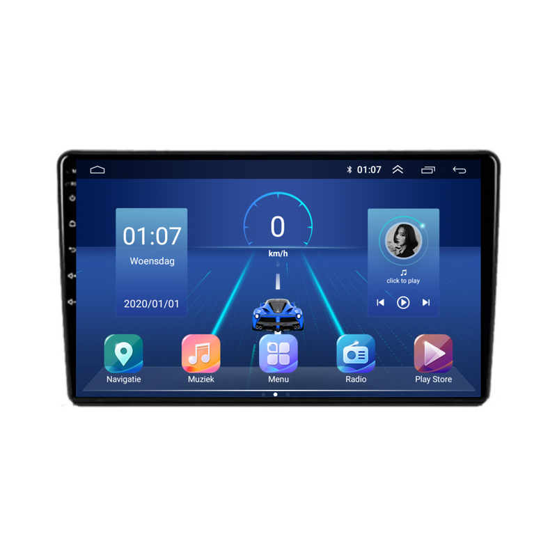 Fiat 500L CarPlay & Android Auto autoradio | 2012 t/m 2017 | Android 15 | Davilon-8