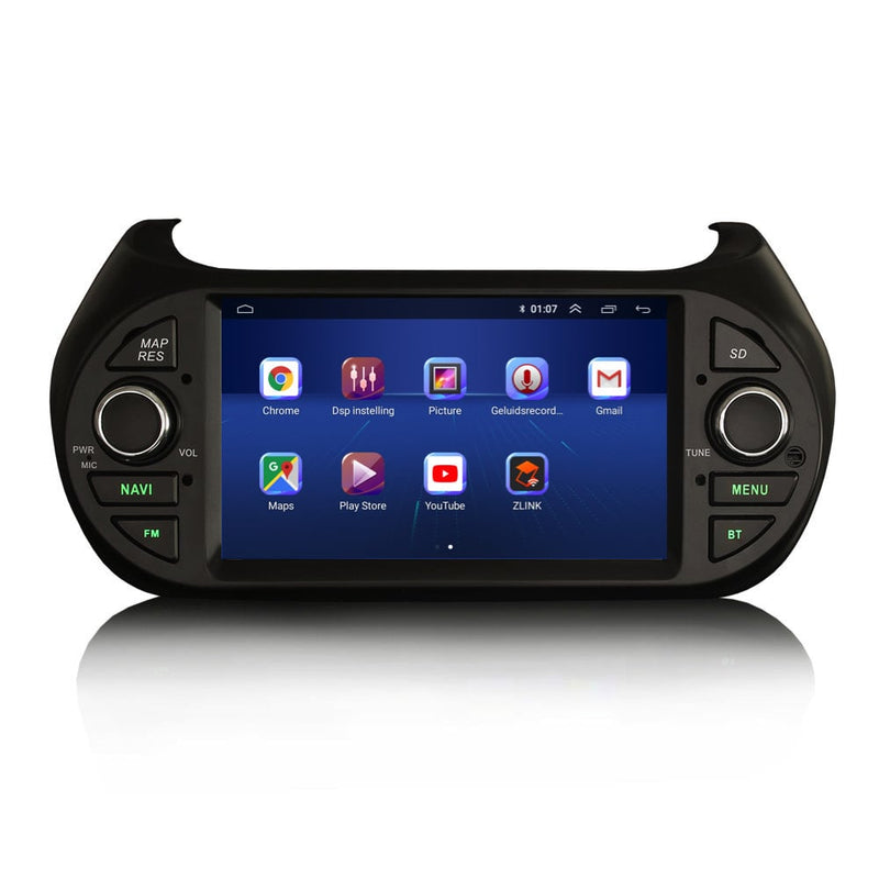 Fiat Fiorino | CarPlay & Android Auto | autoradio | 2003 t/m 2020 | Android 13 | 2+32GB-4