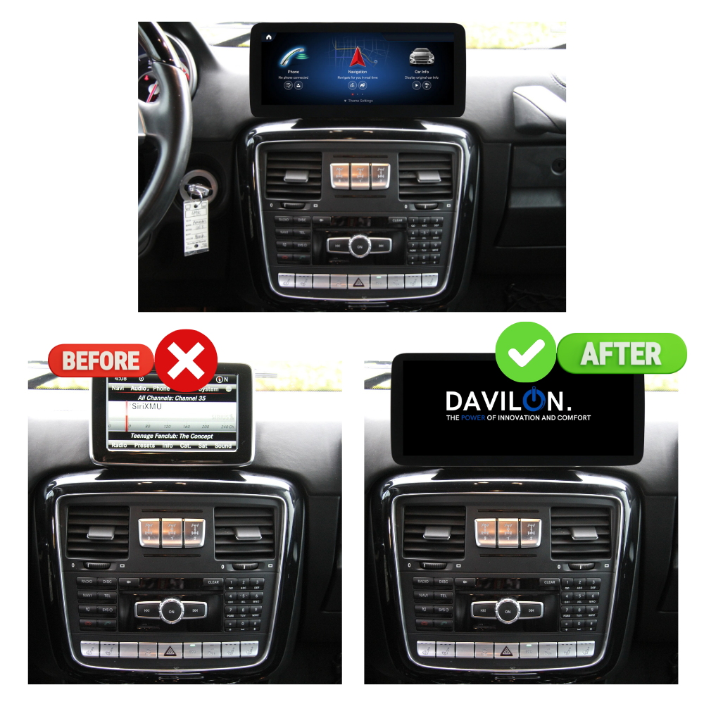 Mercedes G-Klasse CarPlay 2012 t/m 2016 | W463 Autoradio | Android Auto | NTG 4.5-4